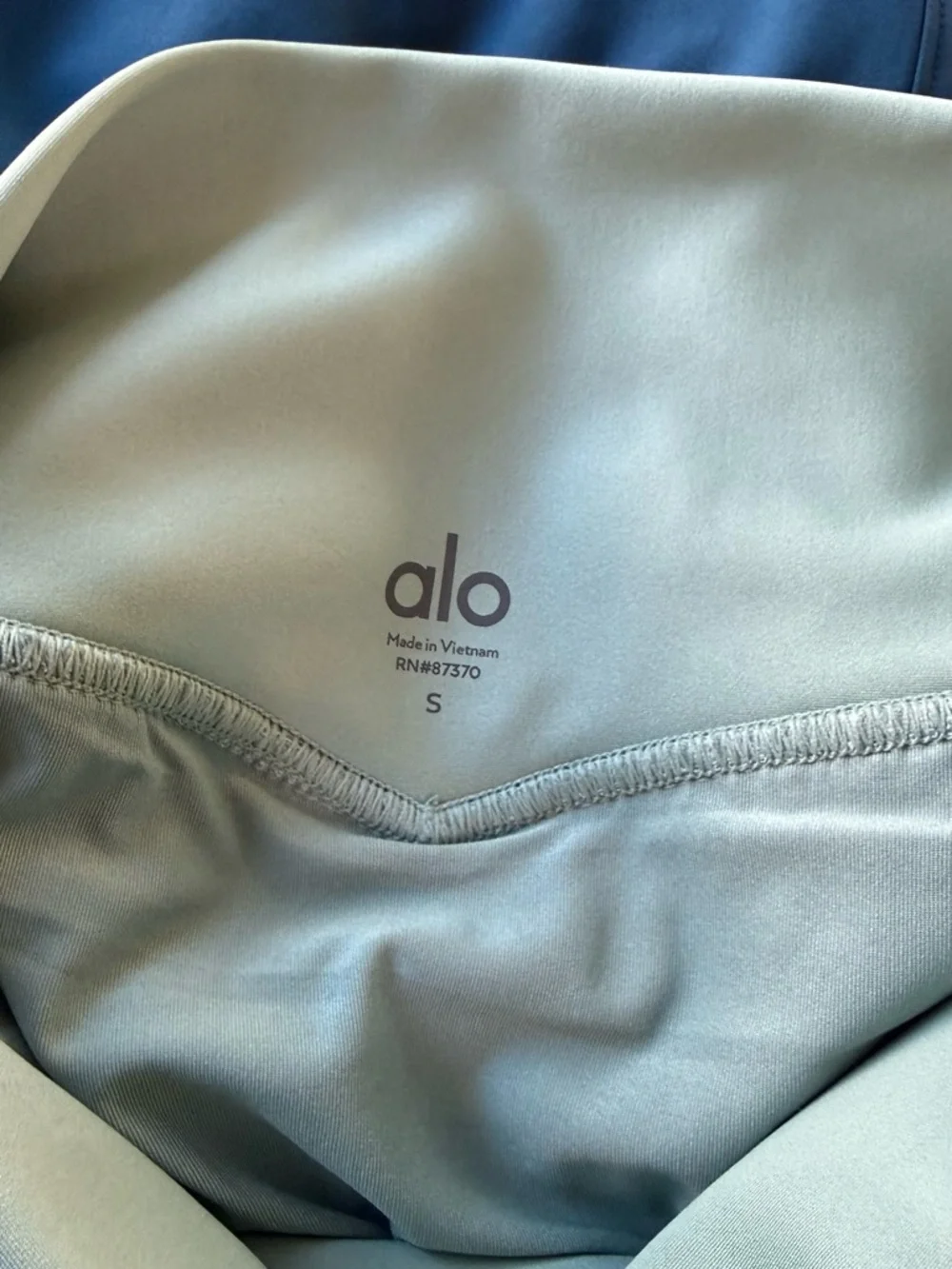 ALO Yoga Pleated Mint Green Mini Skirt